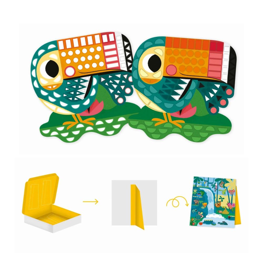 Janod Craft Kit 5 years+ Stickers & Decors