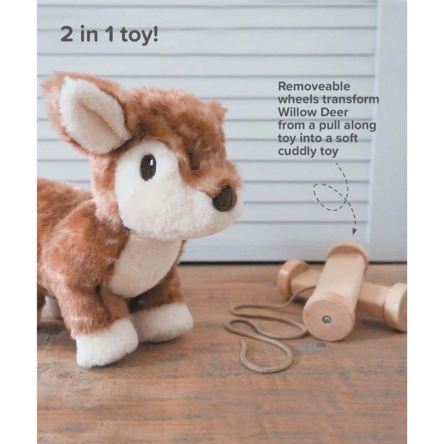 Little Bird Told Me - Willow Deer Pull Along Toy