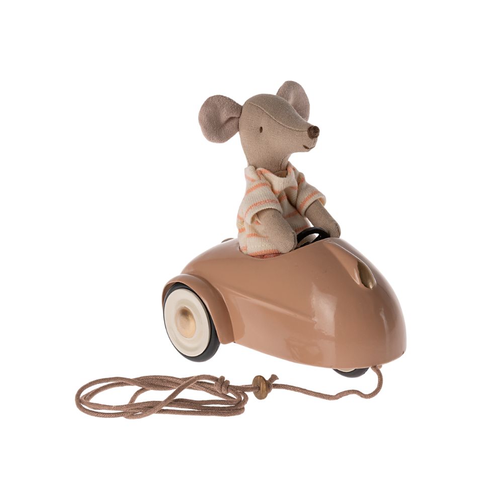 Maileg Mouse Car - Dark Powder  11-4103-01 