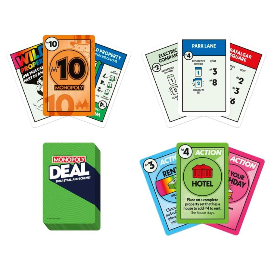 Monopoly Deal Card Game - Perfect Travel Card Game