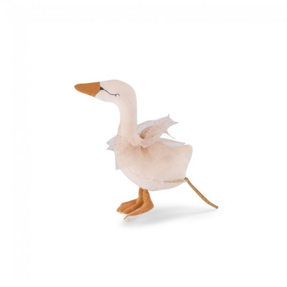 Moulin Roty - La Petite Ecole De Danse Cream Swan Rattle