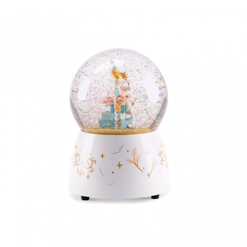 Moulin Roty - La Petite Ecole De Danse Musical Snow Globe