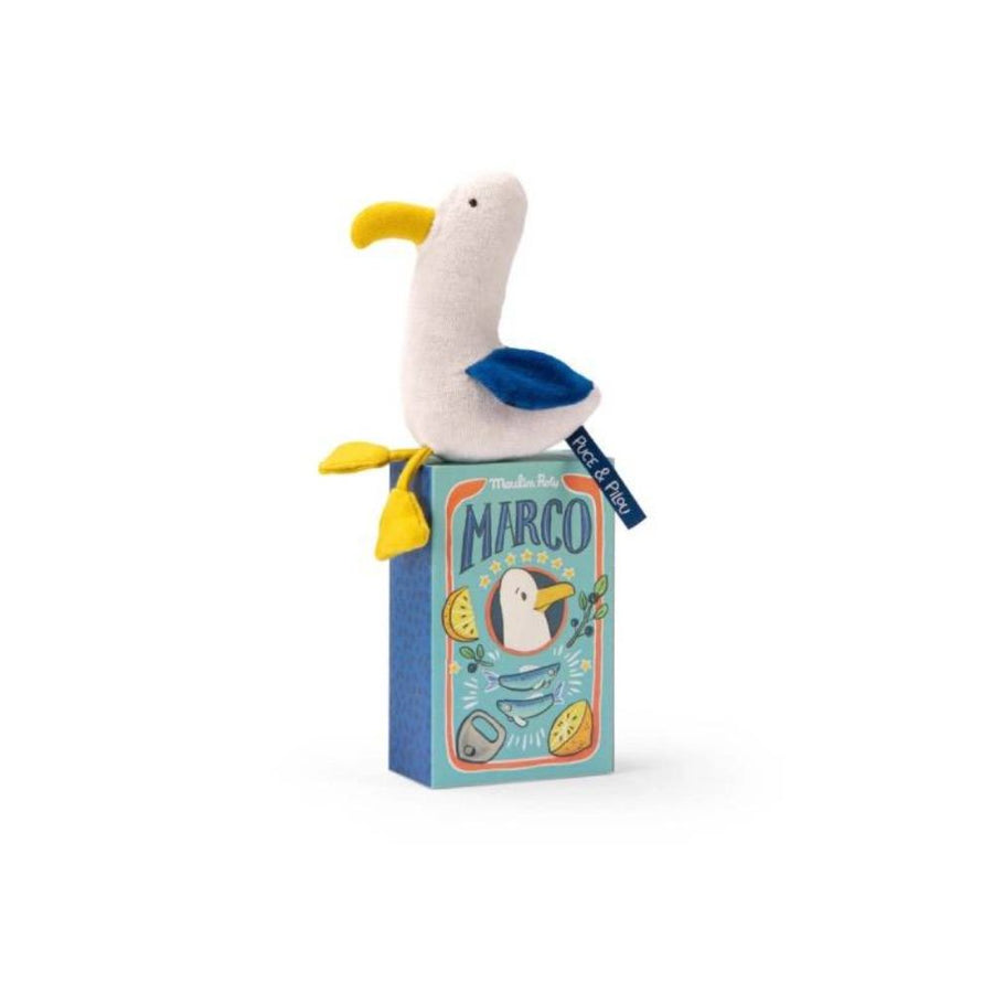 Moulin Roty Puce & Pilou - Gull Rattle Toy