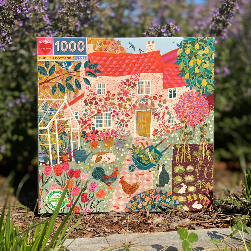 eeBoo English Cottage Puzzle Series Bundle - Save 15%