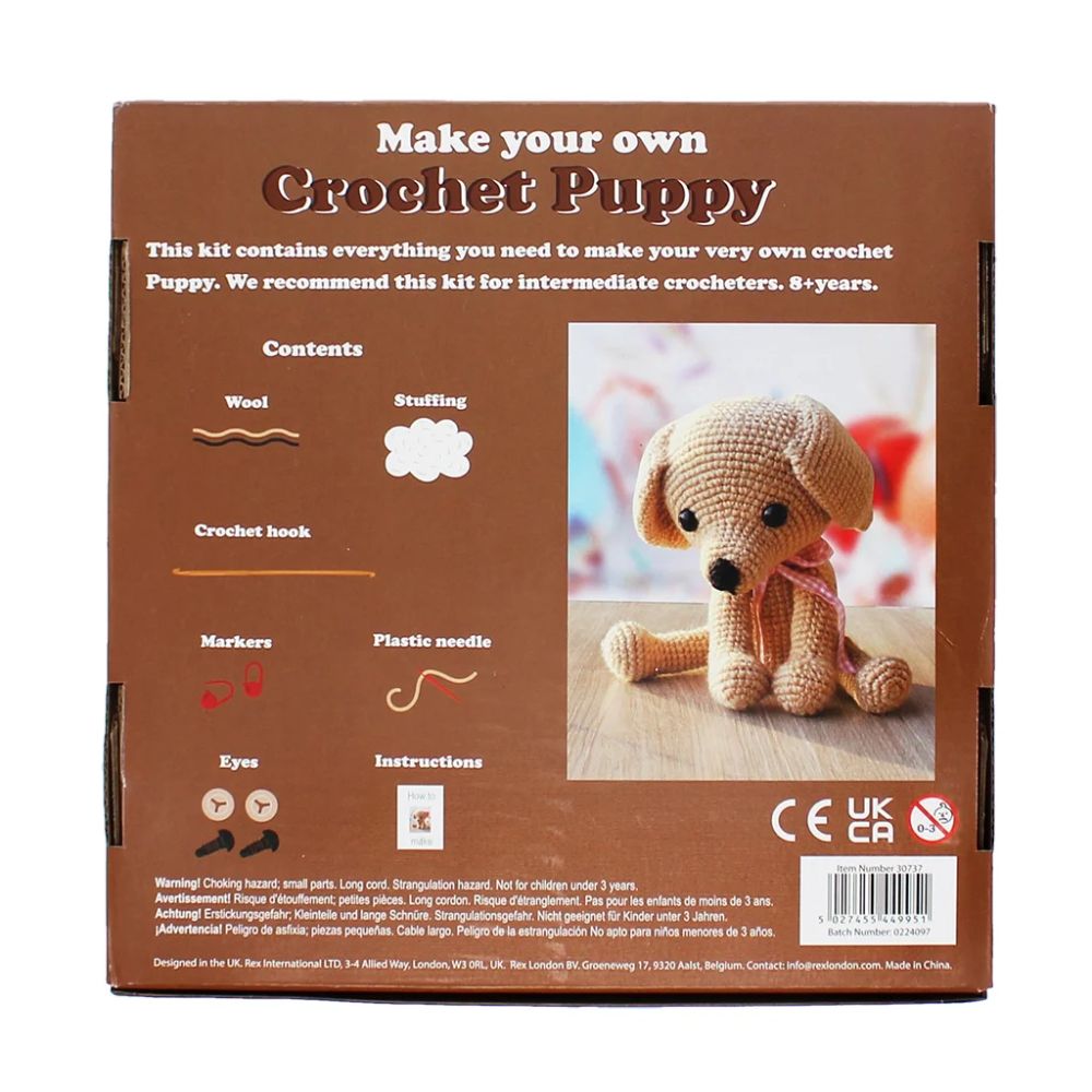 Rex London - Make Your Own Crochet Puppy