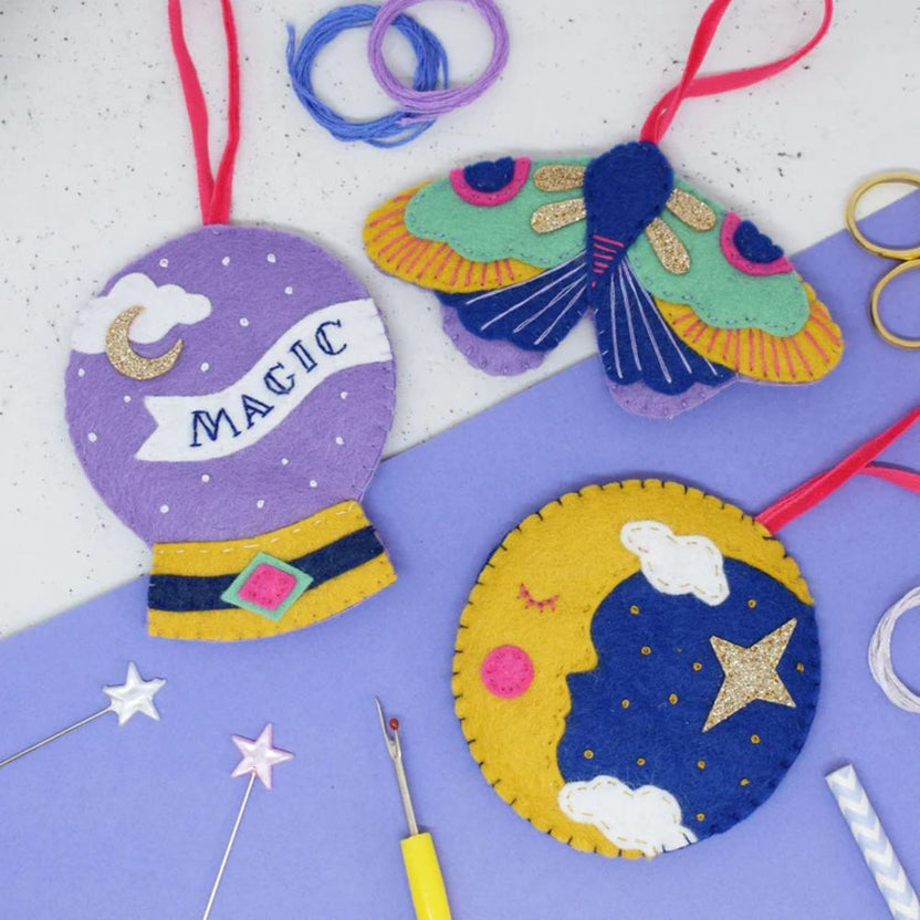 The Make Arcade Make Some Magic Felt Sewing Kit | Sewing Kits for Kids ...