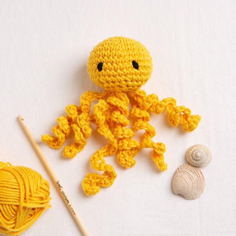 Wool Couture - My Pocket Jellyfish Crochet Kit