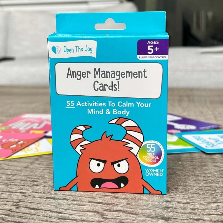 Open The Joy Anger Management Cards