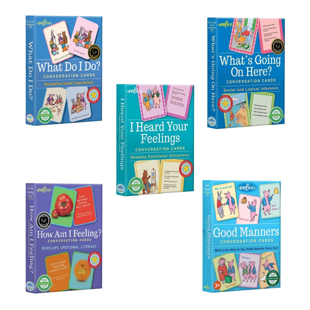 eeBoo Conversation Cards Bundle