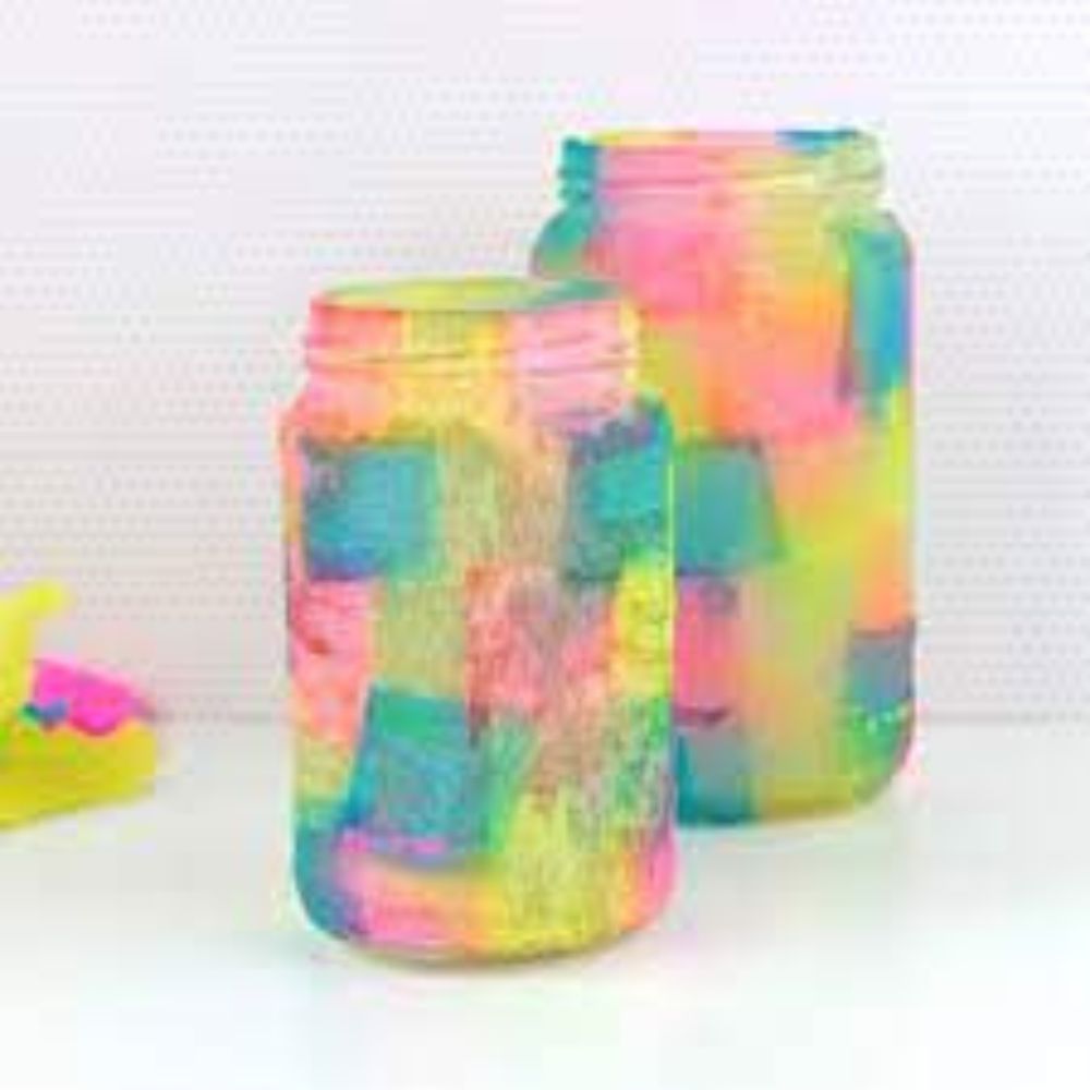 kids decoupage crafts with pva glue