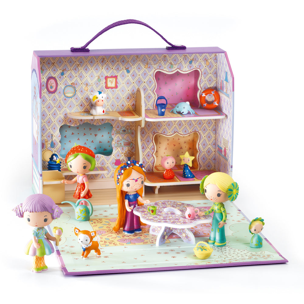 Djeco dolls house family on sale